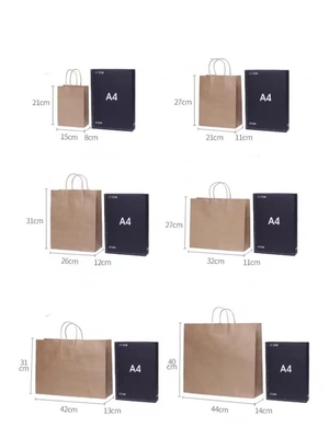 Offset Printing Coated Paper Shopping Bag For Shopping Paper Bag